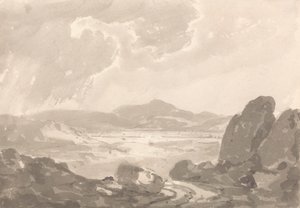 Vista sobre el valle de Sir George Howland Beaumont seventh Baronet
