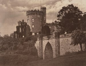Castillo de Tullichewan, Vale of Leven, Escocia,c. 1855 (foto)