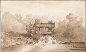 Diseño para el Hermitage, Virginia Water de Sir Jeffry Wyatville
