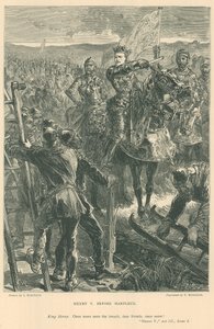 Ilustración para Enrique V de Shakespeare de Sir John Charles Robinson