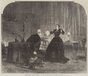 Escena de Henry Dunbar, en el Teatro Olímpico de Sir John Charles Robinson