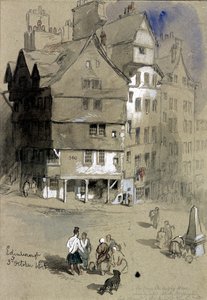Casa de Sir George McKenzie, Edimburgo, Escocia, 1845