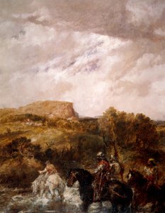 El vado, 1891 de Sir John Gilbert