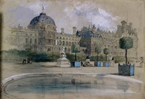 Las Tullerías, París, Francia, 1846 de Sir John Gilbert