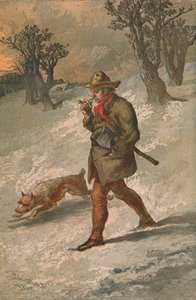 El leñador y su perro, 1862