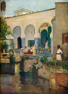 Interior de un harén moro, 1907
