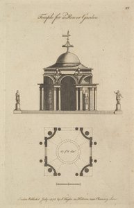Templo para un jardín de flores de Sir John Soane