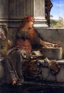 Poesía, 1879 de Sir Lawrence Alma Tadema