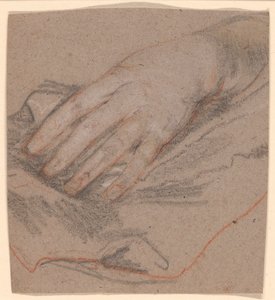 Dibujo de una mano de Sir Peter Lely