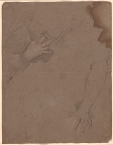 Dibujos de manos de Sir Peter Lely