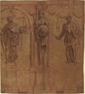 Rodolfo I y Alberto I con Pallas