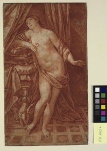 Muerte de Cleopatra, después de una pintura de Guido Reni de Sir Robert Strange