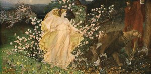 Venus y Anquises, c. 1889-1890, c. 1930 de Sir William Blake Richmond