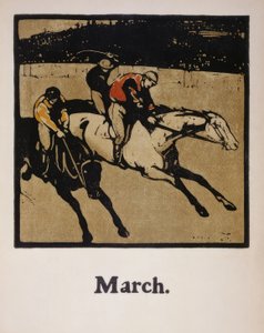 Carrera de caballos de Sir William Nicholson