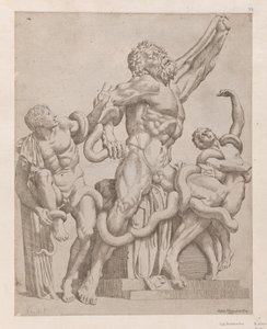Speculum Romanae Magnificentiae: Laocoonte, 1561 de Sisto Badalocchio