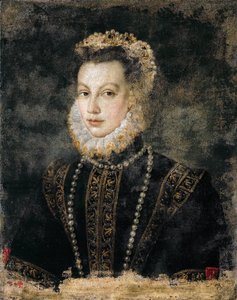 Isabel de Valois (1545-1568), reina de España de Sofonisba Anguissola