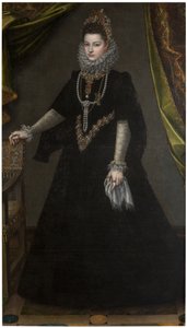 Alemán: Infantin Isabella Clara Eugenia (1566-1633) Retrato de la infanta Isabel Clara Eugenia de Sofonisba Anguissola