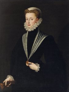 Retrato de Juana de Austria (1547-1578) de Sofonisba Anguissola
