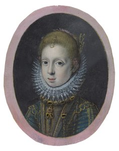 Retrato de una muchacha de familia noble, c.1532-1625 (acuarela y color del cuerpo) de Sofonisba Anguissola