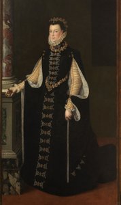 Español: Isabel de Valois sosteniendo un retrato de Felipe II Retrato de Isabel de Valois sosteniendo un retrato de Felipe II de Sofonisba Anguissola