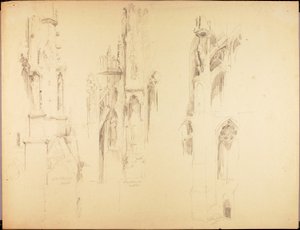 Estudios catedralicios de Solon H. Borglum