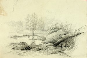 Paisaje de Solon H. Borglum