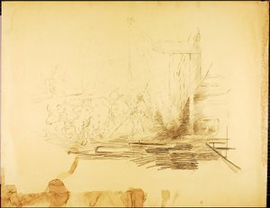 Campamento de tala de Solon H. Borglum