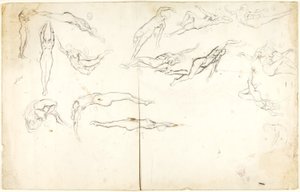 Estudios de desnudo, Campana de Solon H. Borglum