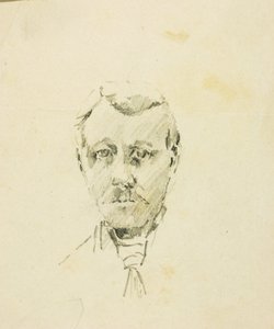 Retrato Cabeza de Solon H. Borglum