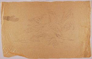 Desnudos al nadar de Solon H. Borglum