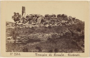 Templo de Hércules. Girgenti.