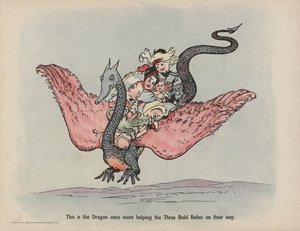 Ilustración de Otras aventuras de las tres negritas (litografía en color)