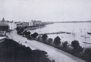 Paseo de la Bahía, Durban (foto en b/n) de South African Photographer