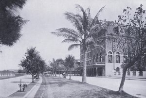 Esplanada, mostrando el Hotel Marine, Durban de South African Photographer