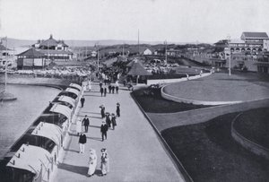 Playa del Océano, Durban (foto en b/n)