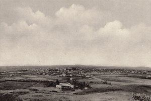 Panorama de Bloemfontein (foto b/n) de South African Photographer