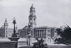 Oficina de correos y Banco Natal, Durban de South African Photographer