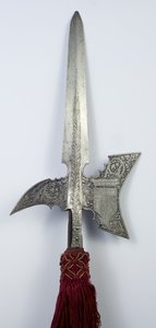 Alabarda para la Guardia del Príncipe Karl I de Liechtenstein de South German School