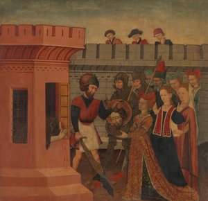 La decapitación de San Juan Bautista de Spanish