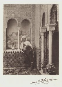 Albert F Calvert, Retrato y Firma de Spanish Photographer