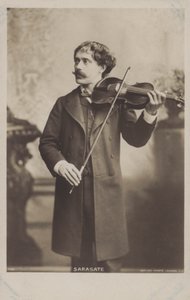 Pablo de Sarasate, violinista y compositor español de Spanish Photographer