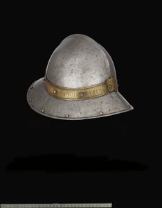 Un sombrero de guerra español (Cabacete) en estilo de finales del siglo XV de Spanish School