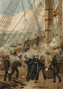 Batalla de Callao, Perú, 1866