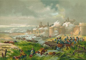 Batalla de San Quintín, Francia, 1557