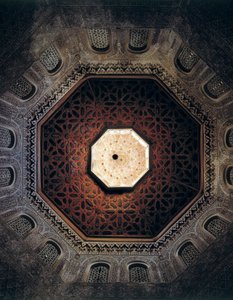Techo de la Madraza de Granada, España, construida en 1349