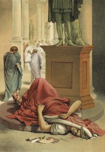 Muerte de Julio César, Roma, 44 a.C. de Spanish School