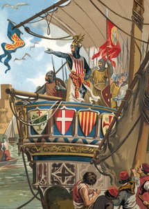 Partida de Jaime I de Aragón para la conquista de Mallorca de Spanish School