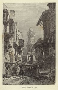 Egipto - Calle en El Cairo de Spanish School