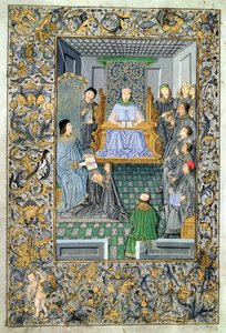 Frontispicio de la Gramática de Antonio de Nebrija (1444-1522)