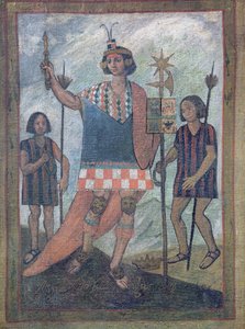 Habitantes del Nuevo Mundo encontrados por Cristóbal Colón en su primer viaje en 1492 de Spanish School
